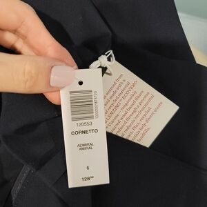 Cornetto Navy Blue Dress